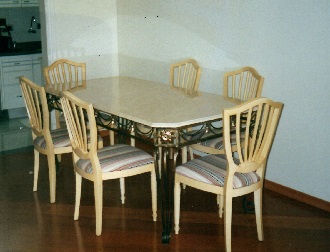 mesa jantar1 - Móveis de Ferro