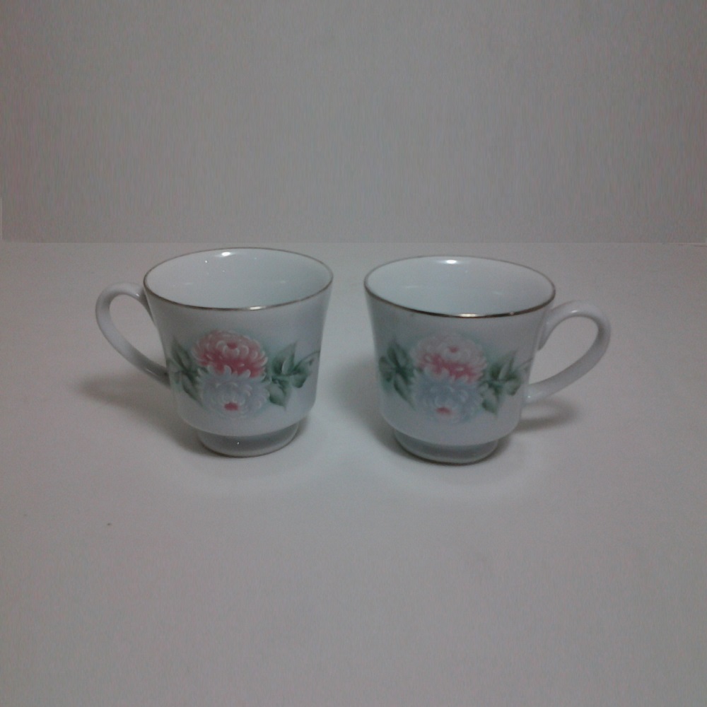 xicaras de porcelana Jogo de café porcelana Schimidt - Imagem 2