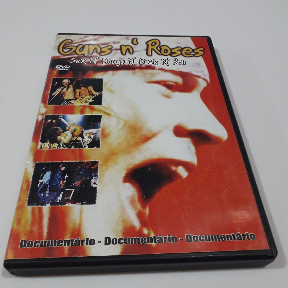 DVD Guns n roses DVD - Gun's Roses - Sex n'drugs n'rock