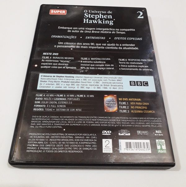 20210306 114228 e1615407198904 600x601 - DVD - O universo de Stephen Hawking Volume 1 e 2
