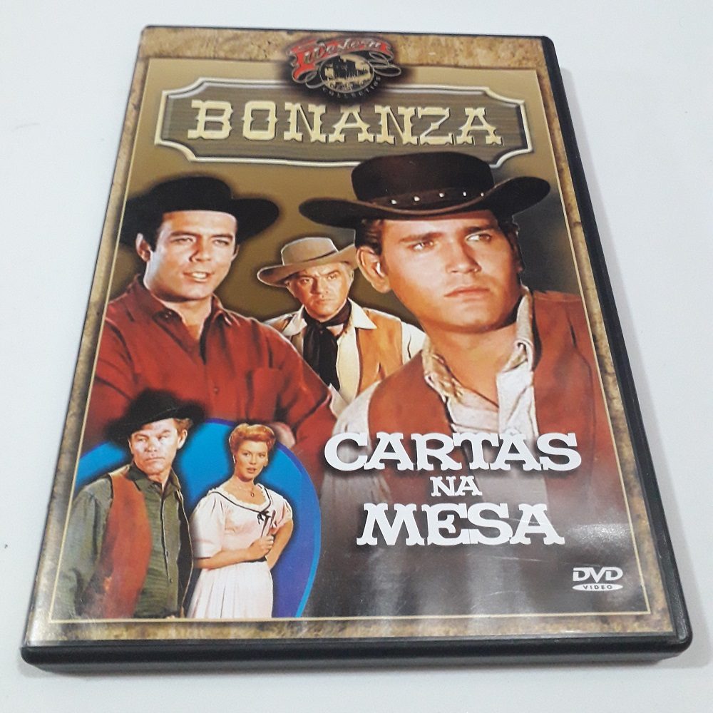 DVD Bonanza cartas na mesa DVD - Bonanza - Cartas na mesa