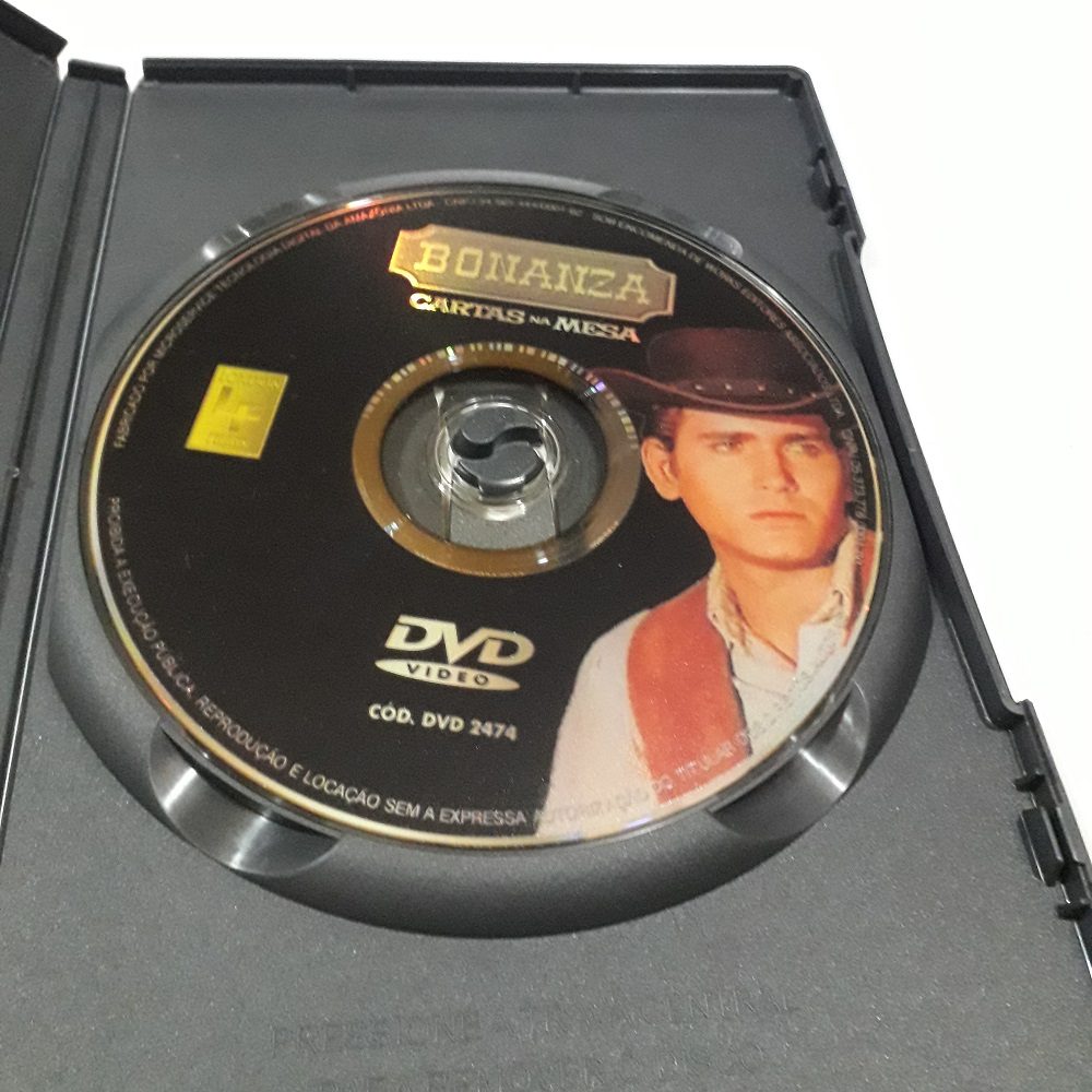 DVD Bonanza cartas na mesa DVD - Bonanza - Cartas na mesa - Imagem 3