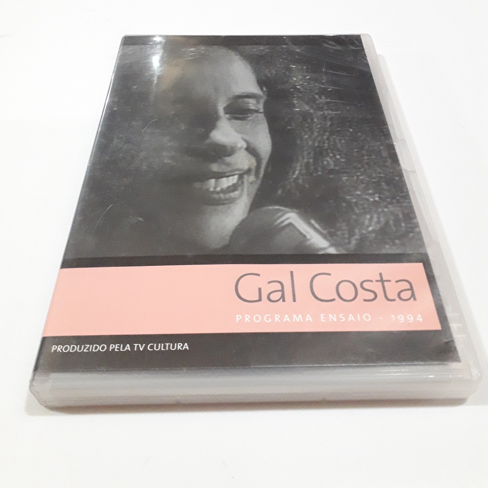 DVD Gal costa programa ensaio 1994 DVD - Gal Costa - Programa ensaio 1994