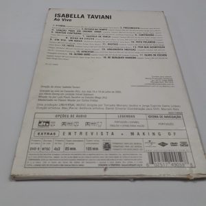 DVD – Isabela Taviani ao vivo