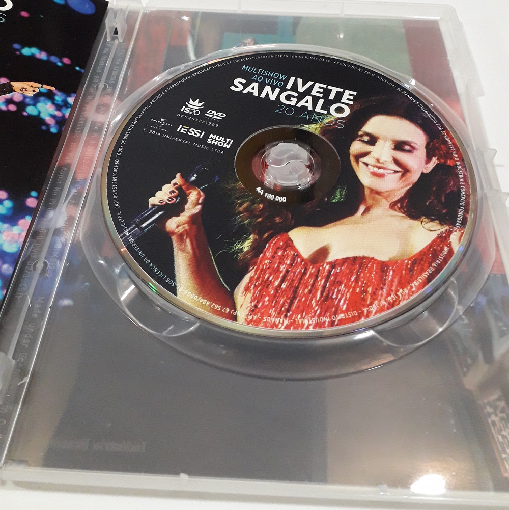 DVD Ivete zangaolo 20 anos b DVD - Ivete Sangalo - 20 anos - Imagem 3