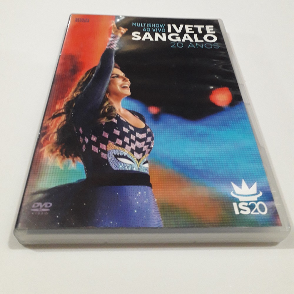 DVD Ivete zangaolo 20 anos DVD - Ivete Sangalo - 20 anos