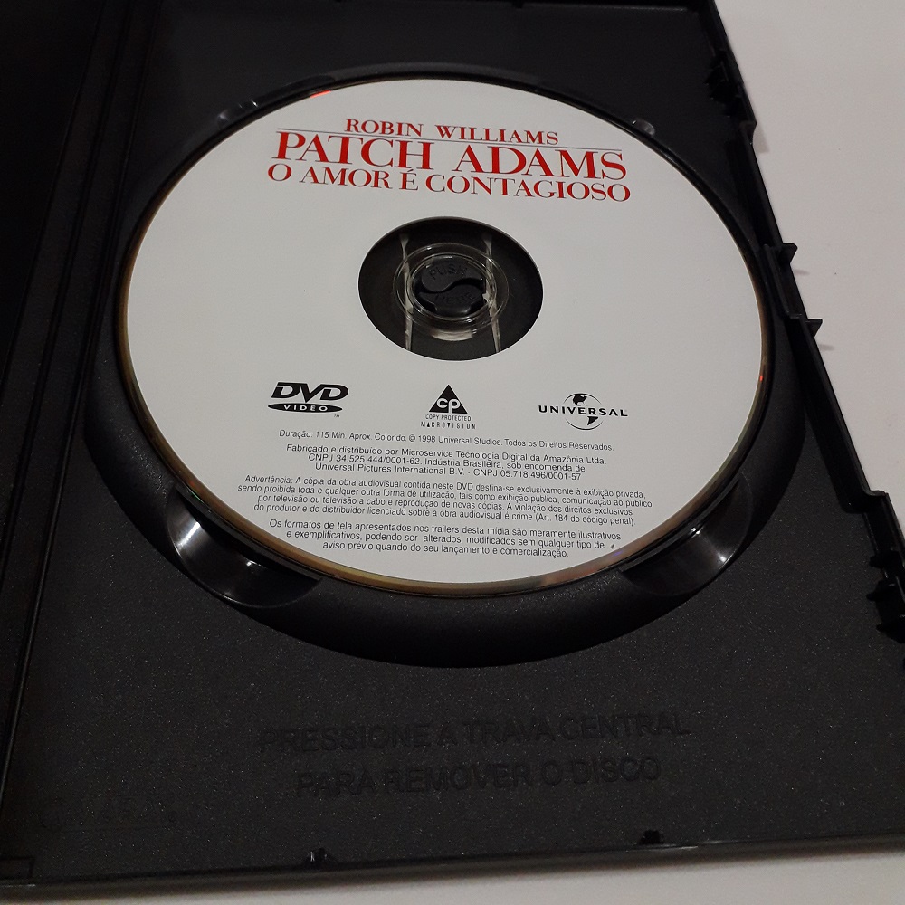 DVD Patch Adamas b DVD - Patch Adams - O amor é contagioso - Imagem 2