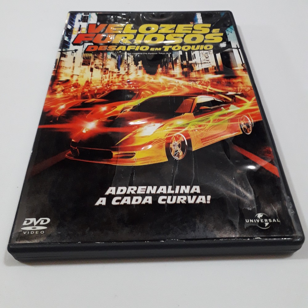 DVD Velozes e furiosos desafio em toquio DVD - Velozes e Furiosos - Desafio Tóquio